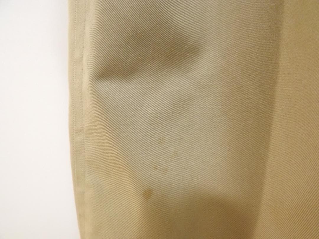 バーバリー　イギリス製　裏地チェック　ライナー付き　トレンチコート メンズ