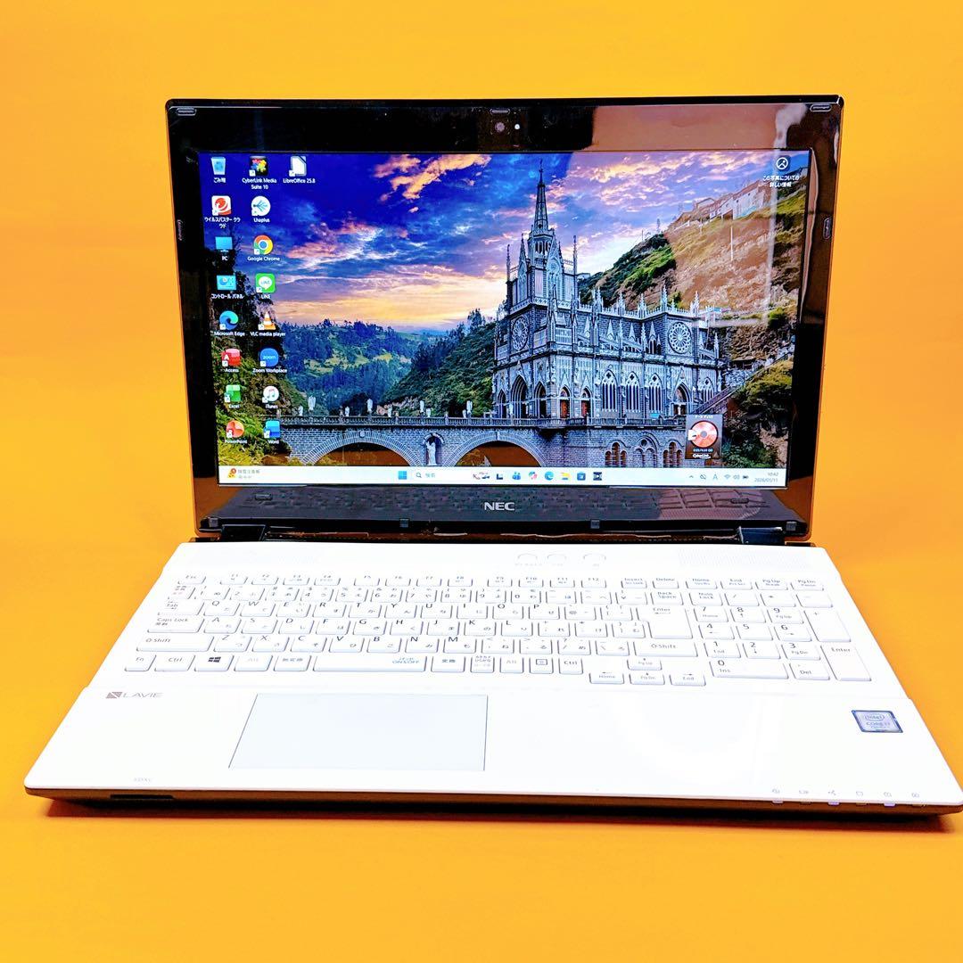 極速i7⭐️新品SSD windows11 ノートパソコン Office カメラ