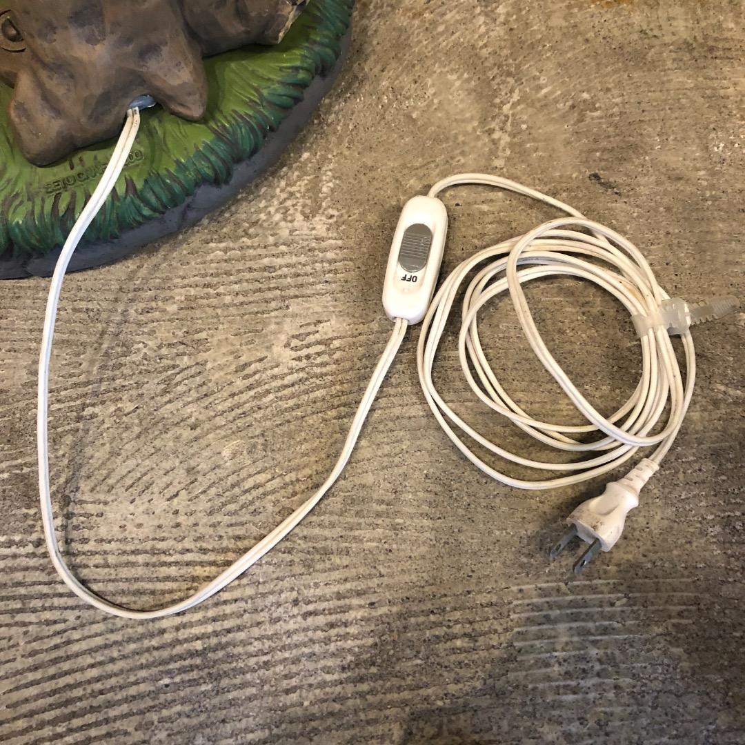 【Disney】プーさん ピグレット　陶磁器　スタンドライト　照明　キャラクター