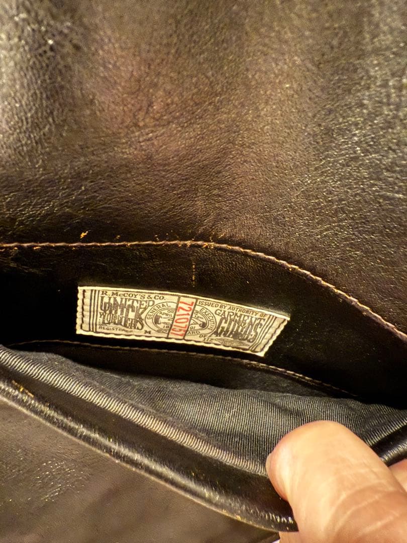 ジャケット・アウター LEATHER SPORTS JACKET NELSON 38