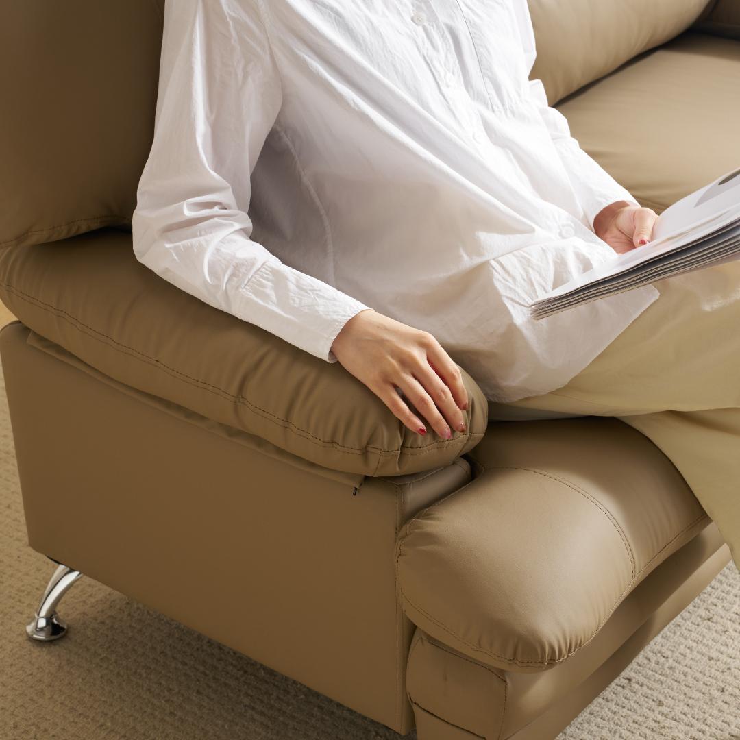 超人気！ソファー ソファ 2人掛け 幅155cm 2人掛け 北欧 BROWN