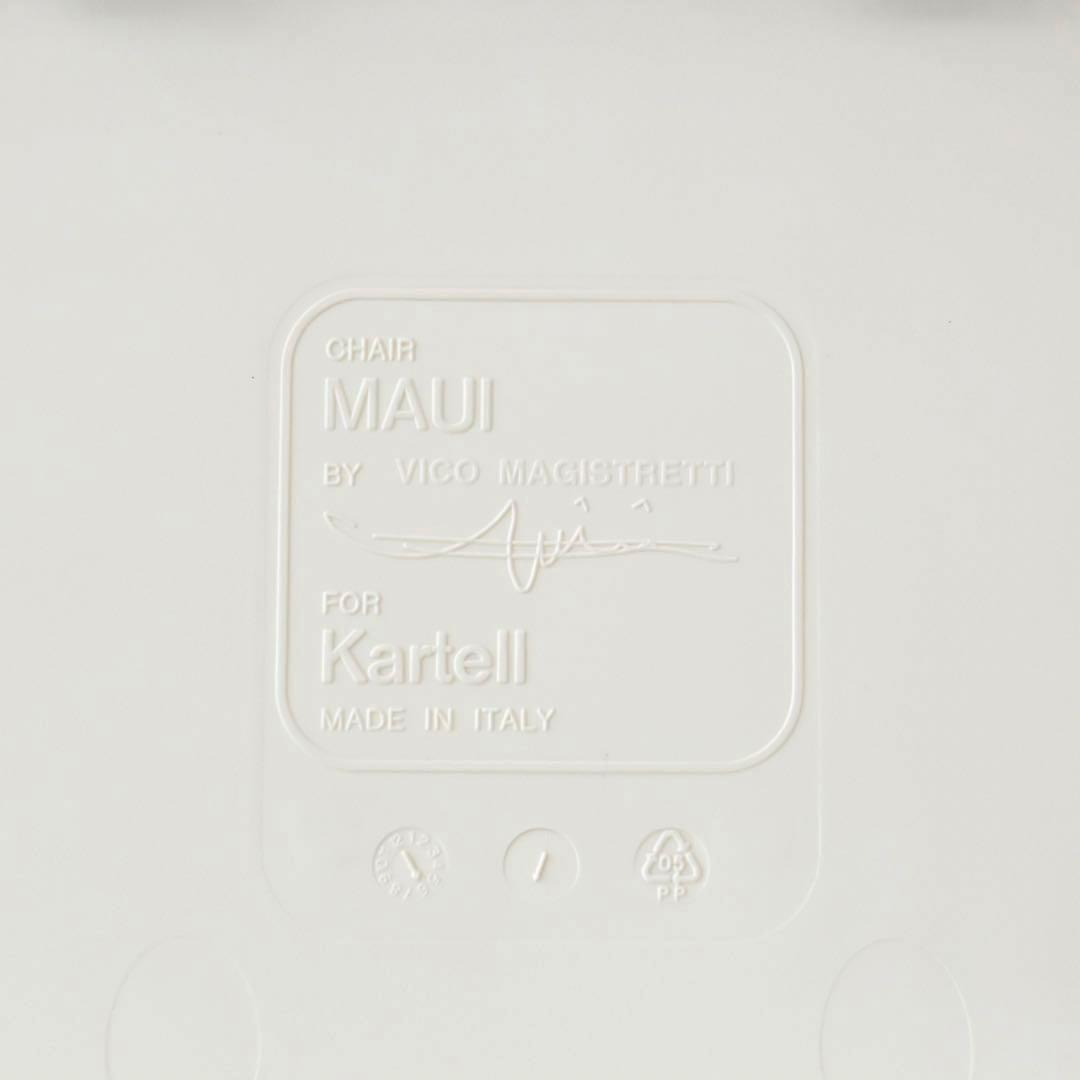 ダイニングチェア MAUI Kartell Vico Magistretti ITALY