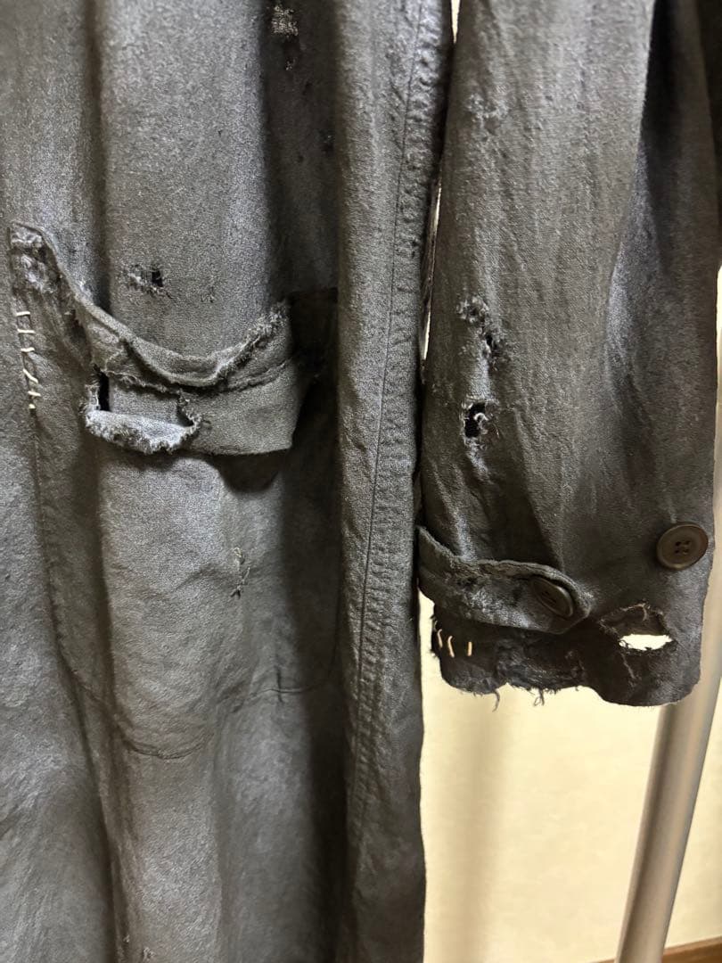 RESURRECTION リザレクション　メンズダメージ加工カーディガン コート