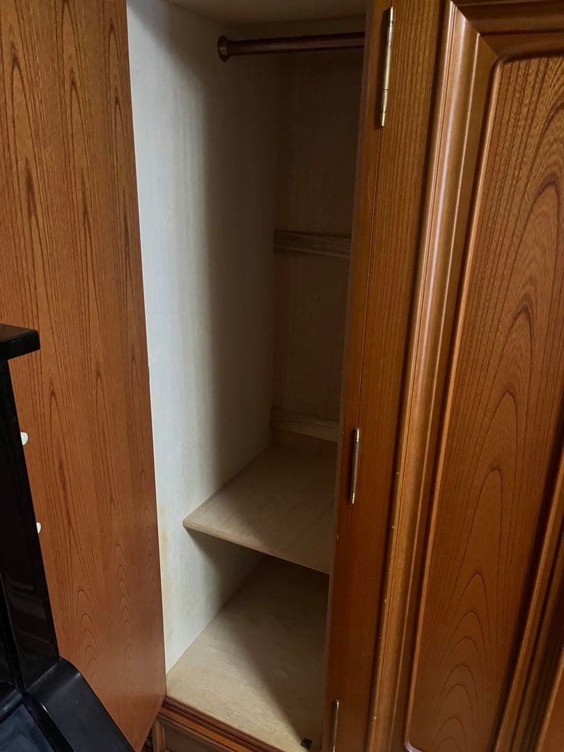 府中家具　ケヤキ　箪笥　たんす　洋服箪笥