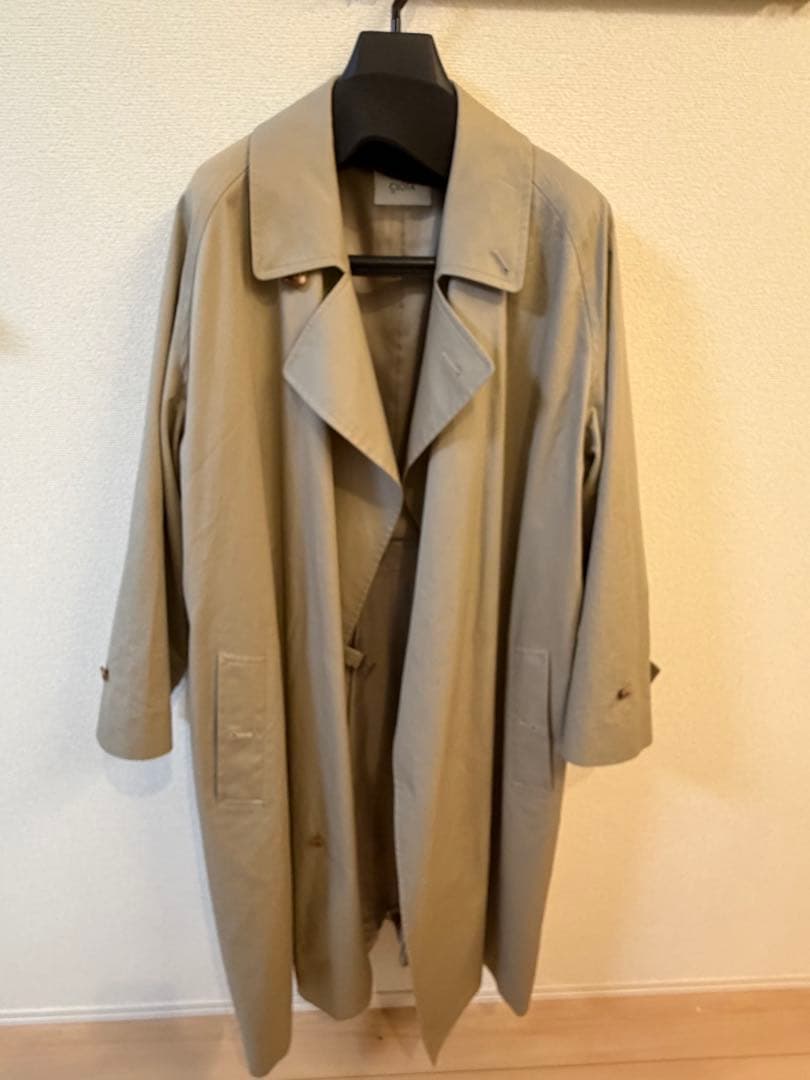 CIOTA スビンコットン ギャバジン タイロッケンコート