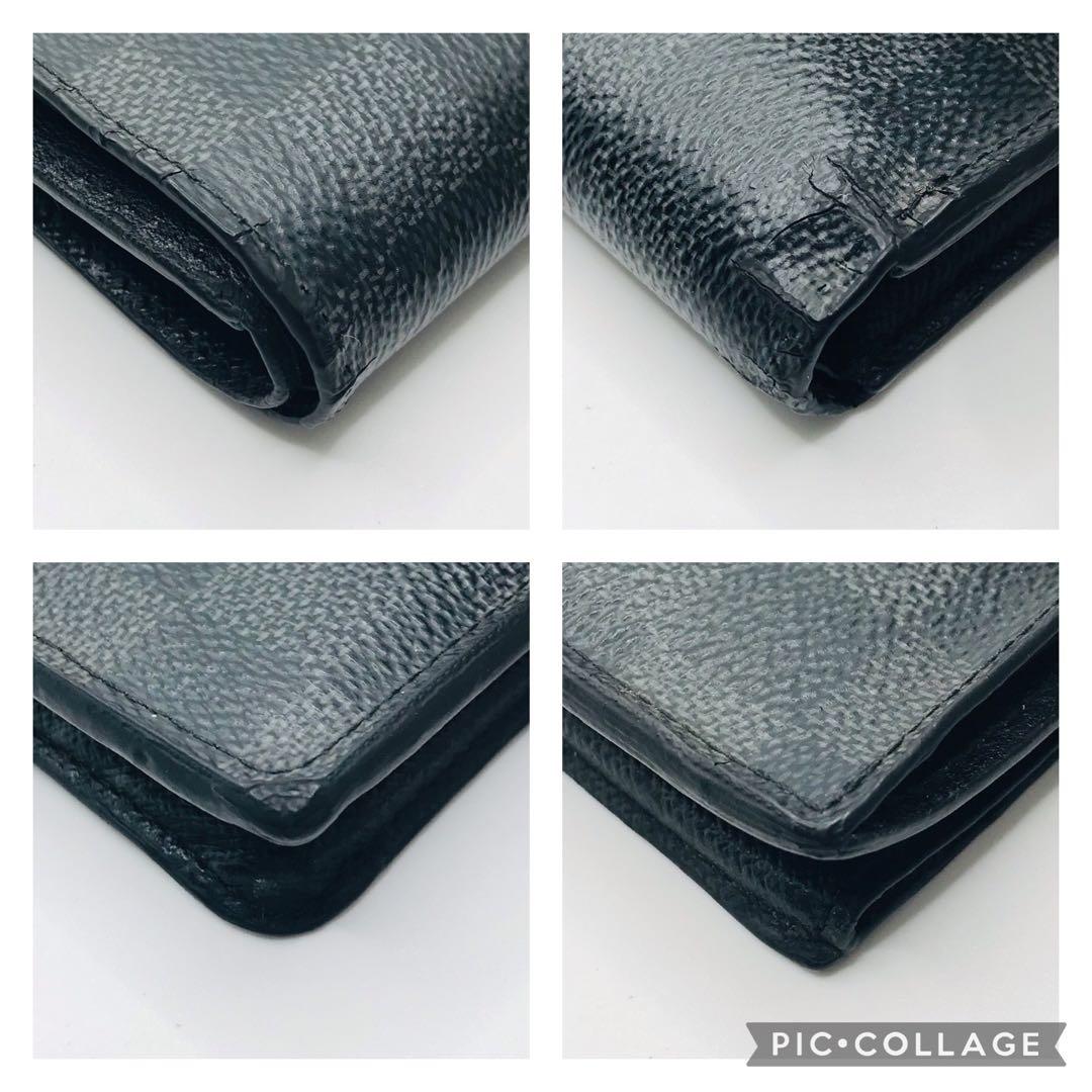 ルイヴィトン✨ダミエ グラフィット ポルトフォイユ マルコNM 二つ折り財布