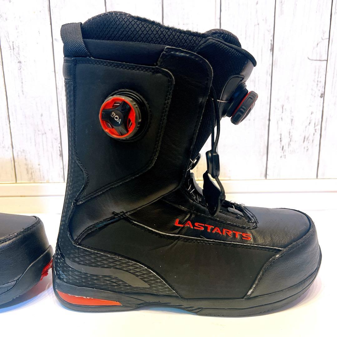 【美品】LASTARTS スノーボードブーツ 25.5cm Boa ダブルボア