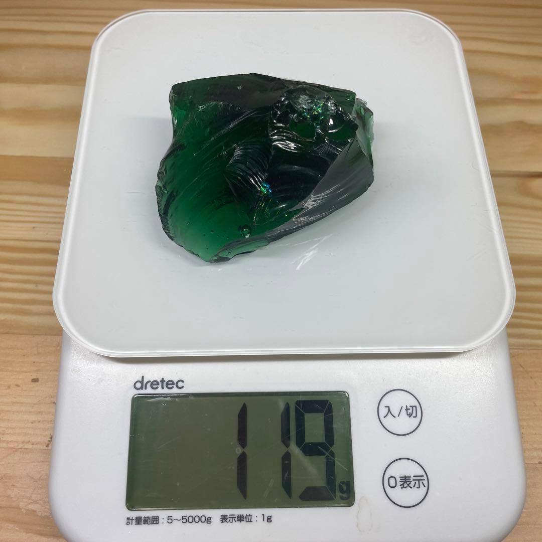 お値下げ　アンダラクリスタル　エメラルドシフト　シエラネバダ産 119g