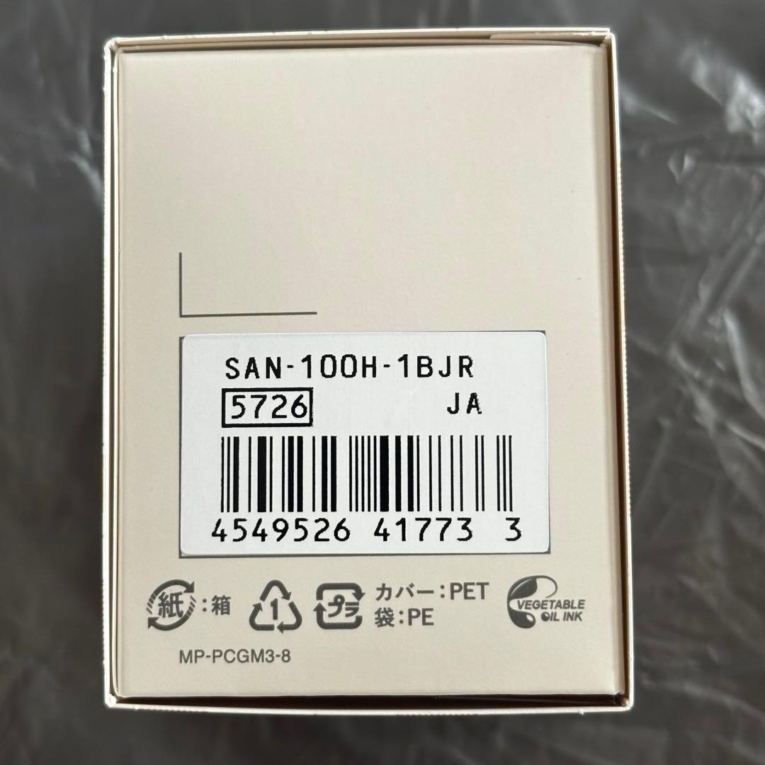 【新品未使用】CASIO サ時計 SAN-100H-1BJR ブラック サウナ