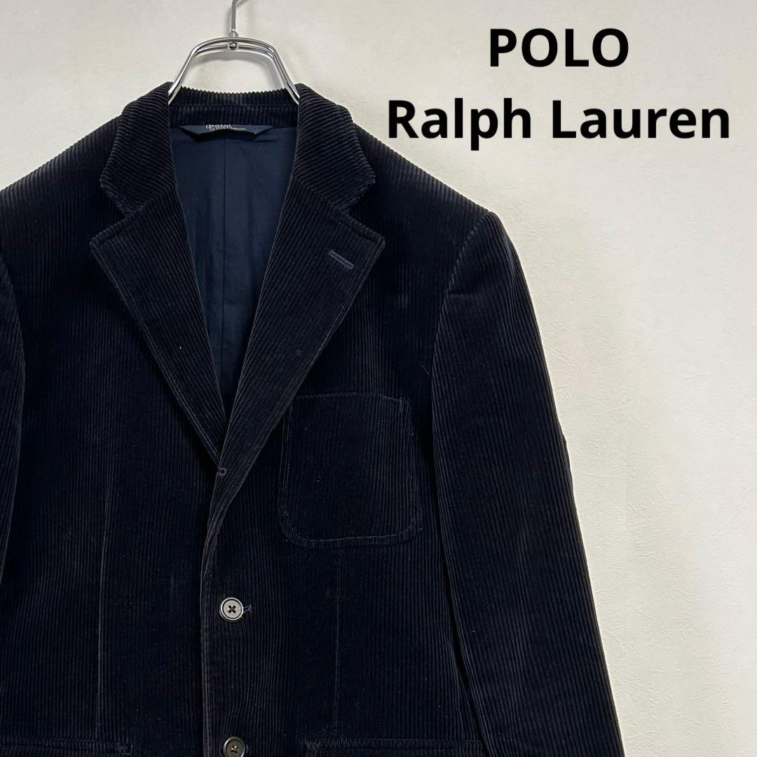 美品 90s POLO Ralph Lauren コーデュロイ ジャケット 紺