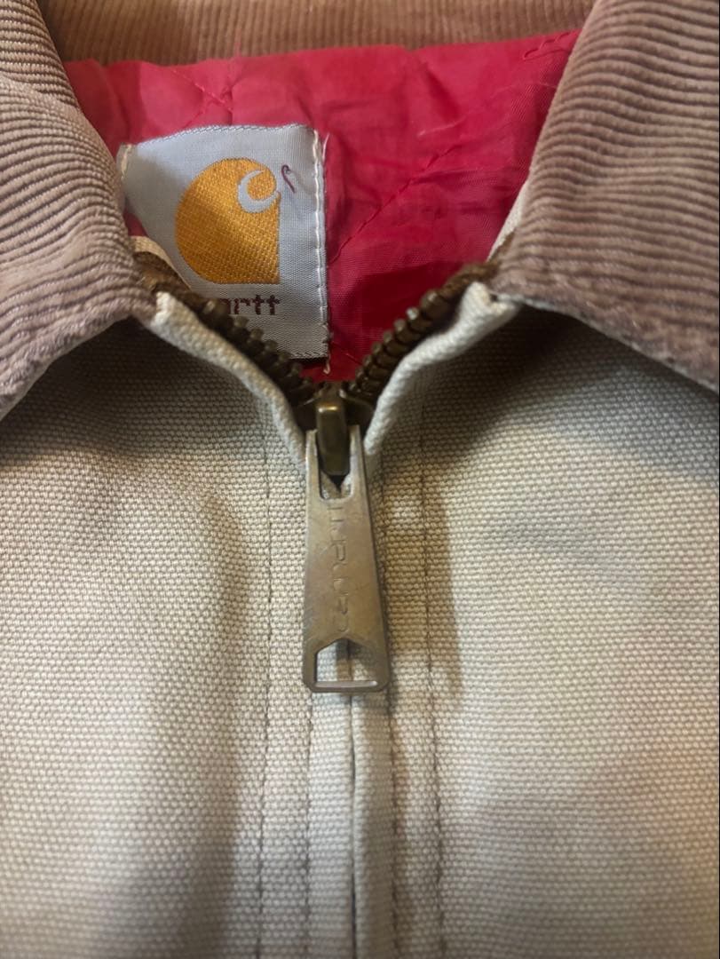 Carhartt 90s USA製　デトロイトジャケット　色落ちフェード