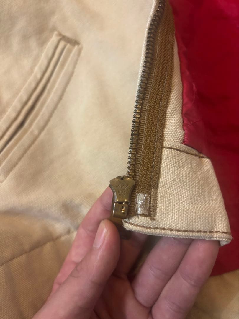 Carhartt 90s USA製　デトロイトジャケット　色落ちフェード