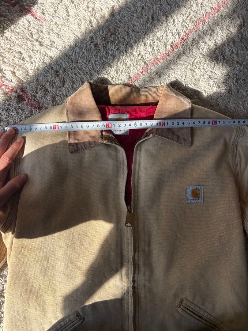 Carhartt 90s USA製　デトロイトジャケット　色落ちフェード