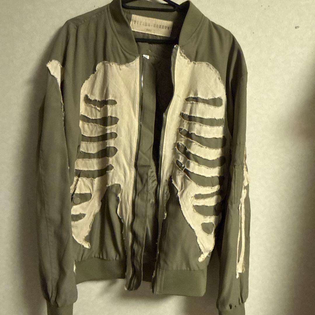 YUTAKA SOMEYA yutakasomeya ボーンジャケット　ドクロ