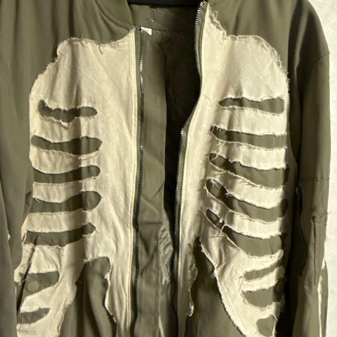 YUTAKA SOMEYA yutakasomeya ボーンジャケット　ドクロ