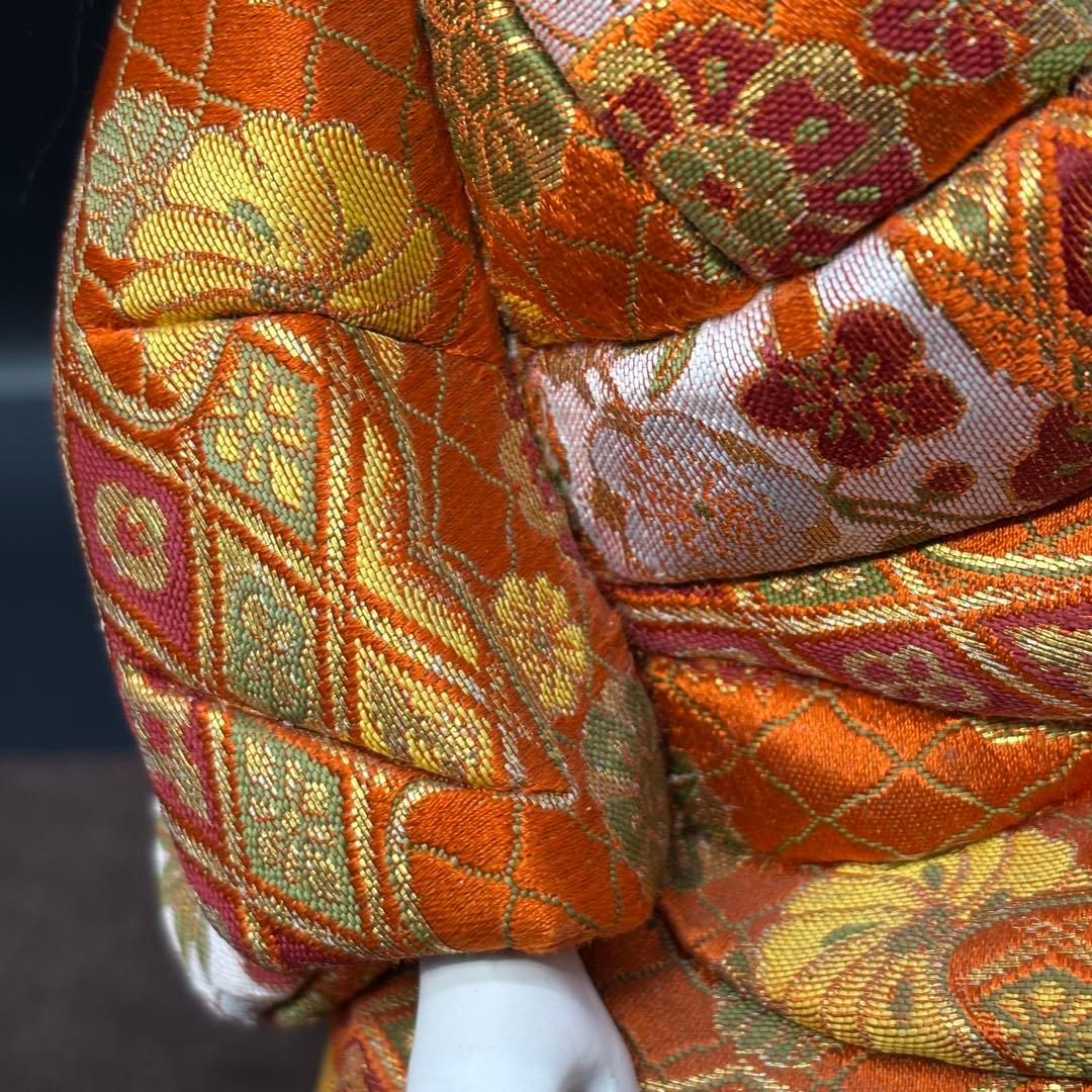 【伝統的】雅やかな日本能人形 ・置物・着物・美術工芸アートデコレーション