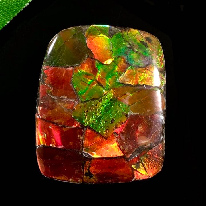 カナダロッキー山脈産 アンモライトルース N447