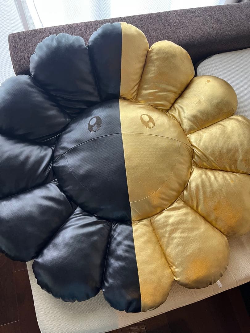 カイカイキキ Youtuberヒカル×村上隆コラボ フラワークッション約95cm