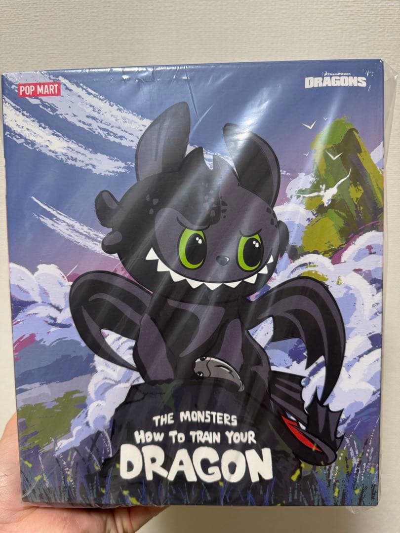 POP MART How to Train Your Dragon クリアファイ
