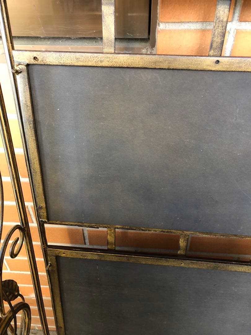 アイアンラック　アイアンスタンド　飾り棚　ディスプレイラック　アンティーク調