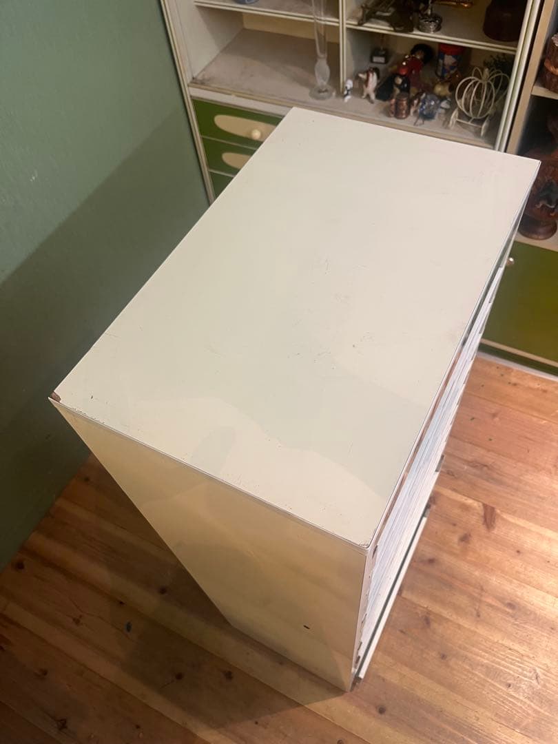 ミシン糸ケース 什器 収納棚 昭和レトロ インテリア アンティーク 棚 当時物