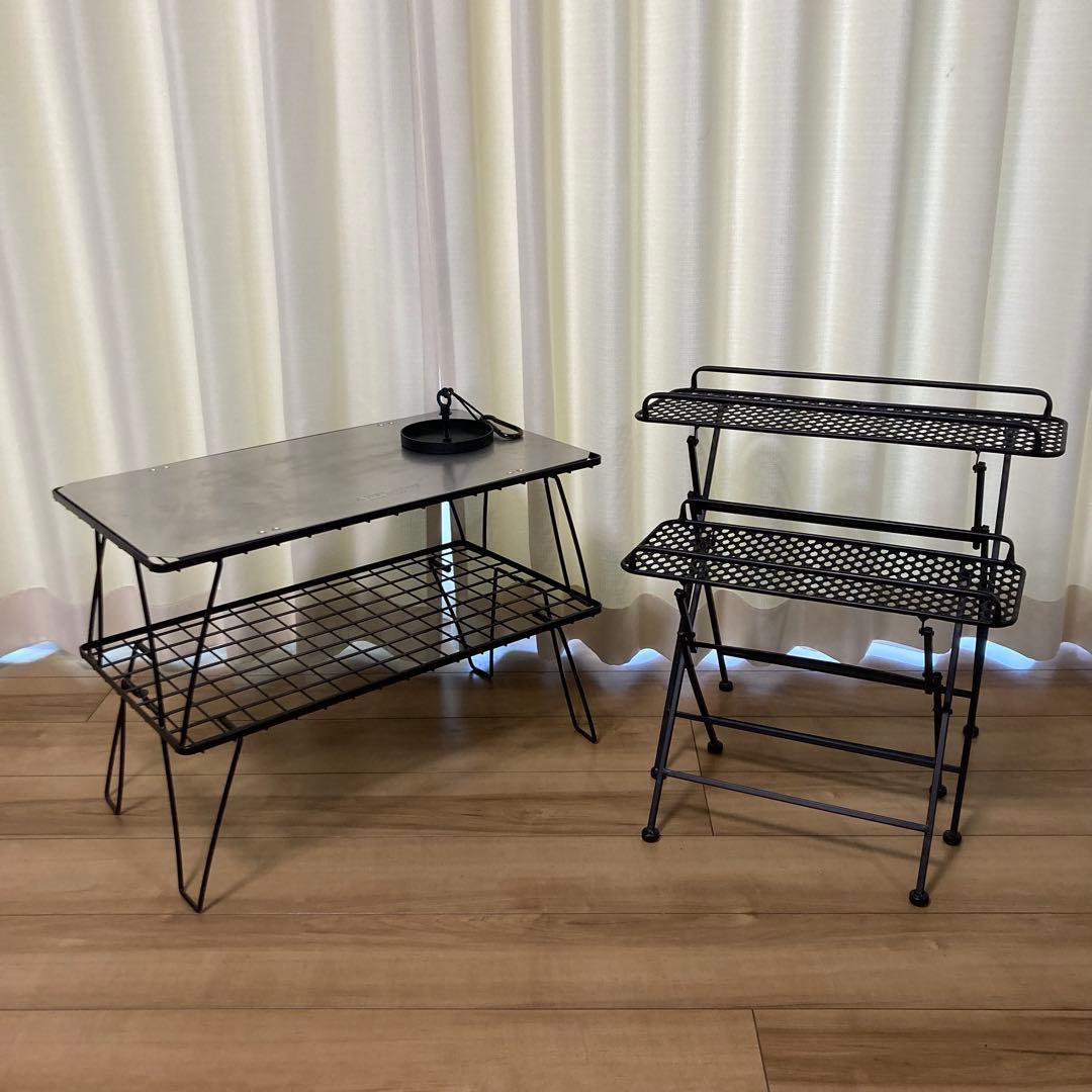 ユニフレーム フィールドラック ステンレス天板Ⅱ セット