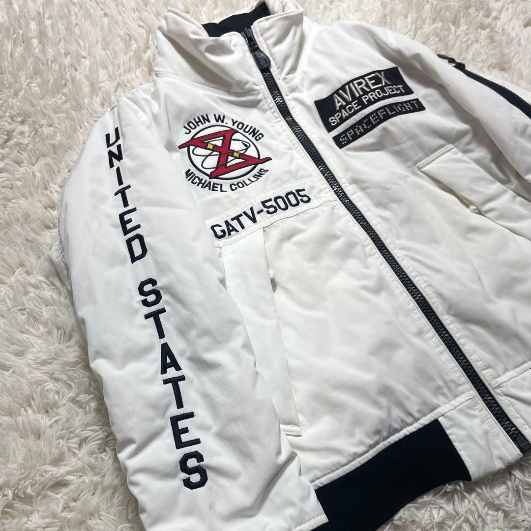 【美品】AVIREX TYPE MA-1 GT-10 フライトジャケット L