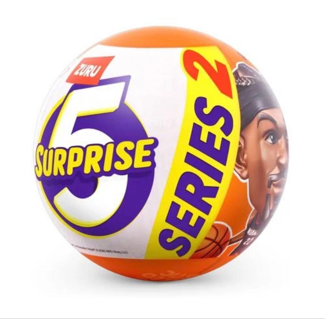 5サプライズシリーズ2 NBAボウラーズ　4個セット　おまけ付き（ハーフコート）