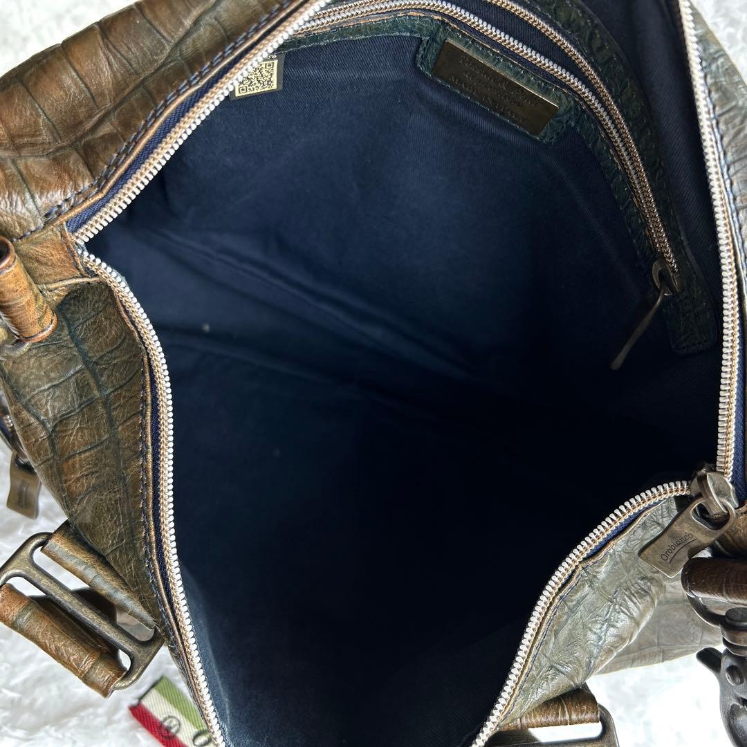 美品 Orobianco オロビアンコ 2way ショルダーバッグ オールレザー