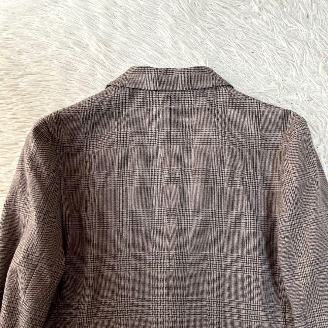 【美品】グリーンレーベルリラクシング　グレンチェック　セットアップ　スーツ