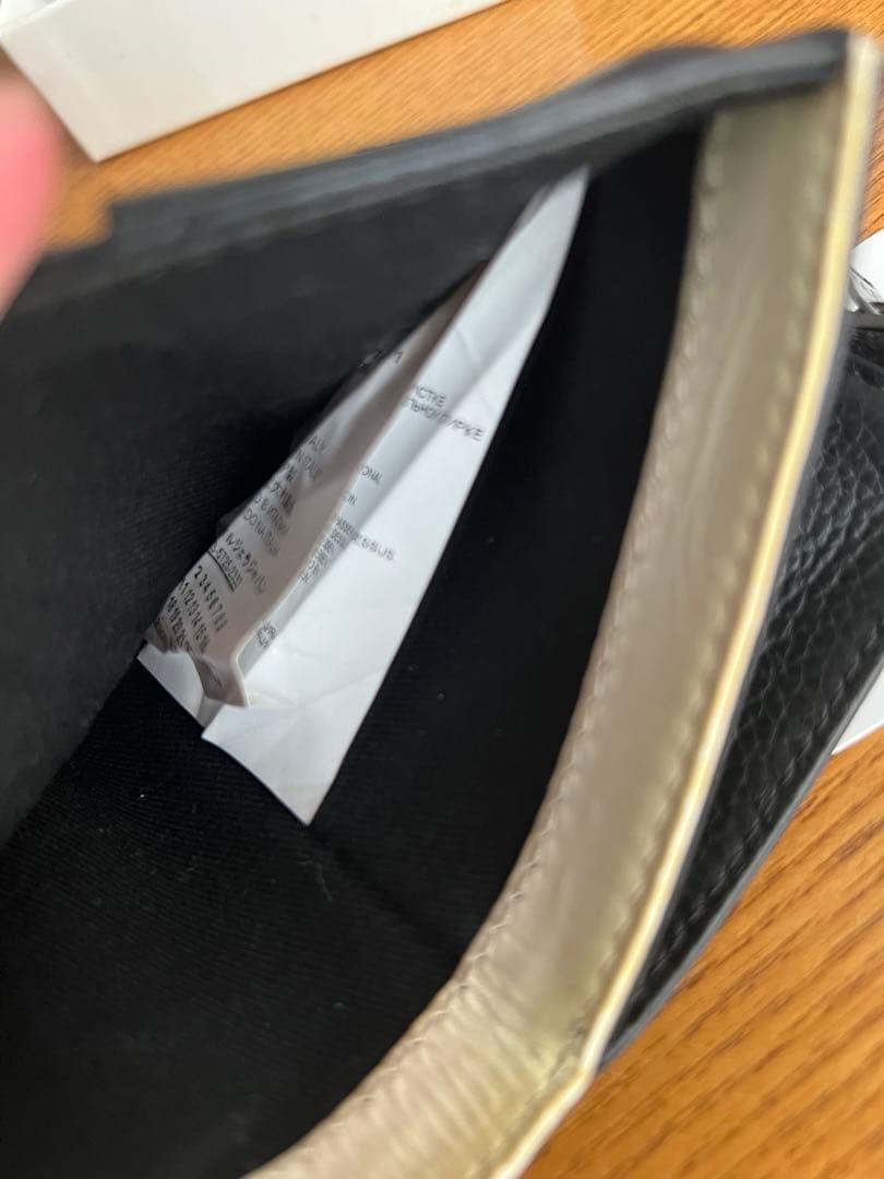 Maison Margiela マルジェラ コンパクト レザー 財布 ブラック