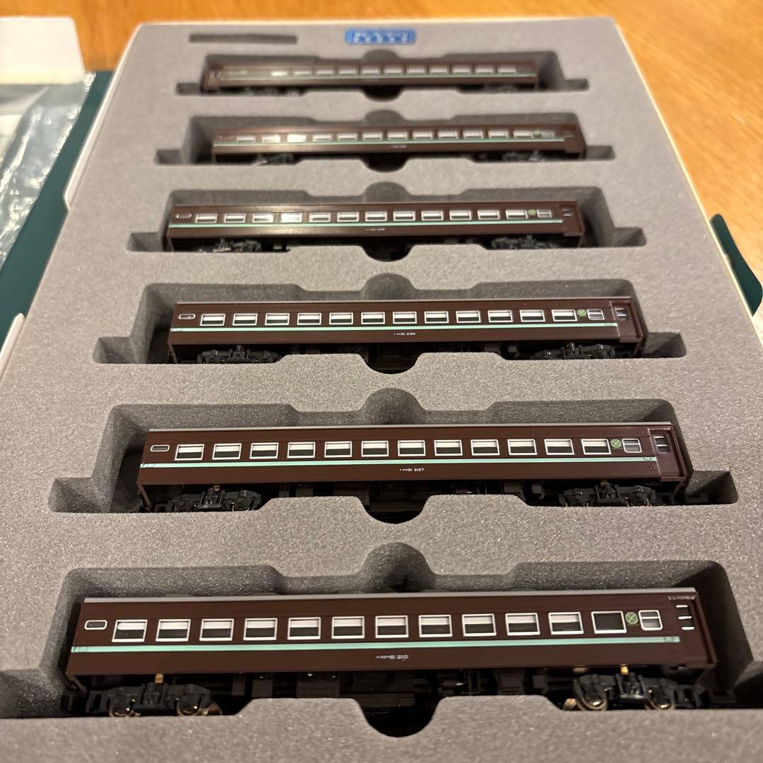KATO 10-176スロ81系 和式客車ふれあい6両セット④付属品未使用未開封