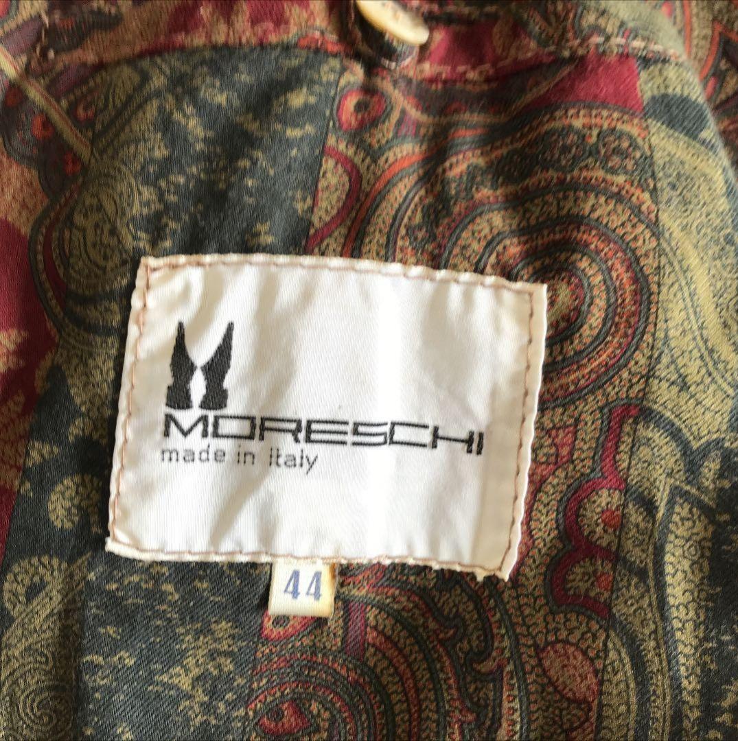 モレスキー革トレンチコートMモスグリーン