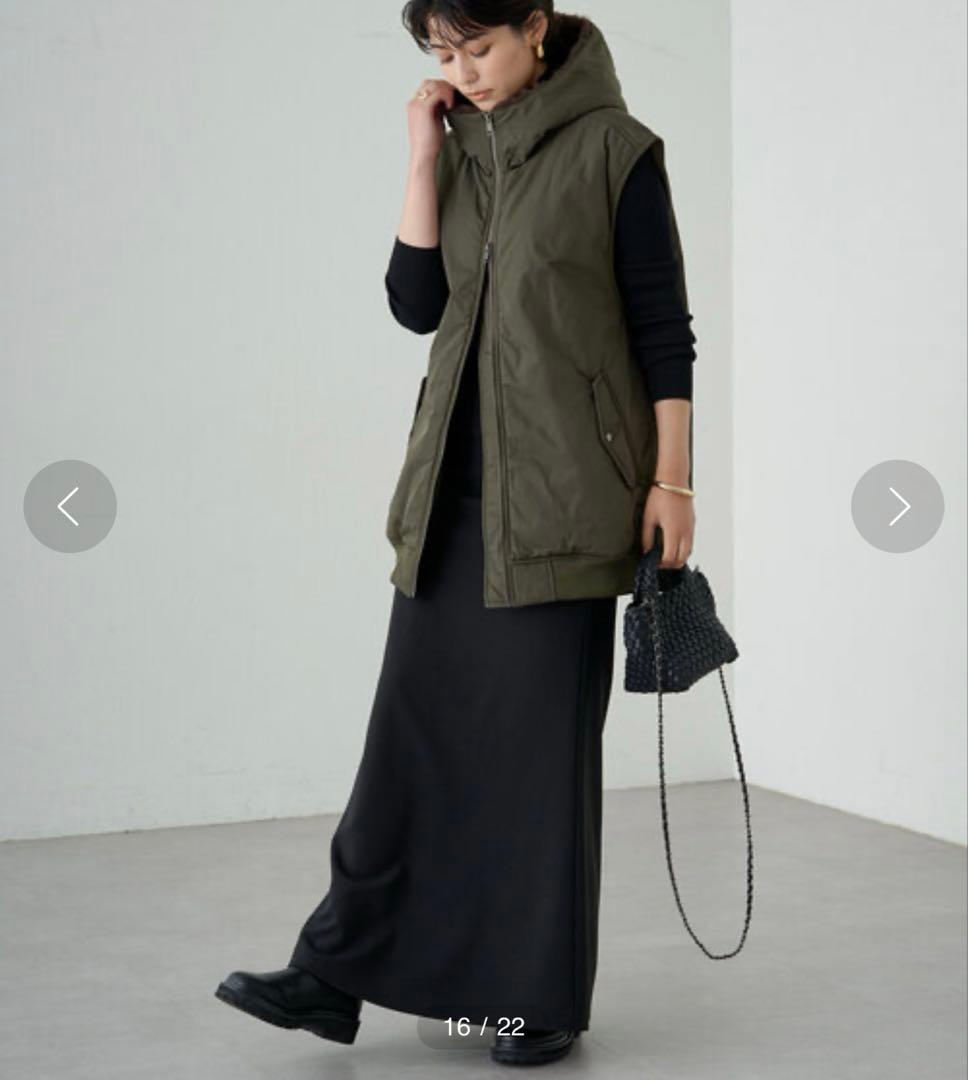 本日限定価格！新品タグ付♡LOUNGEDRESS ミリタリージレブルゾンF