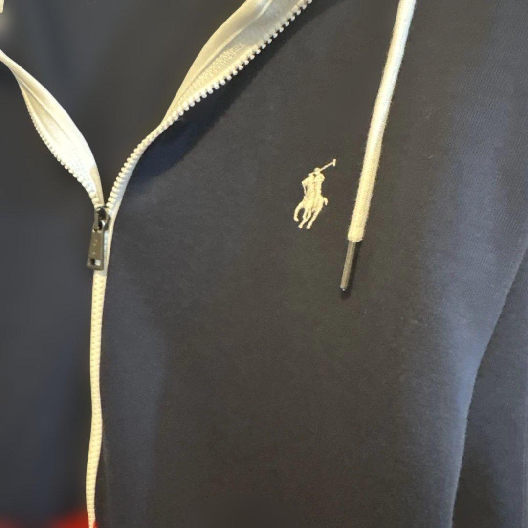 POLO RALPH LAUREN ジップアップ フーディ パーカー sizeL