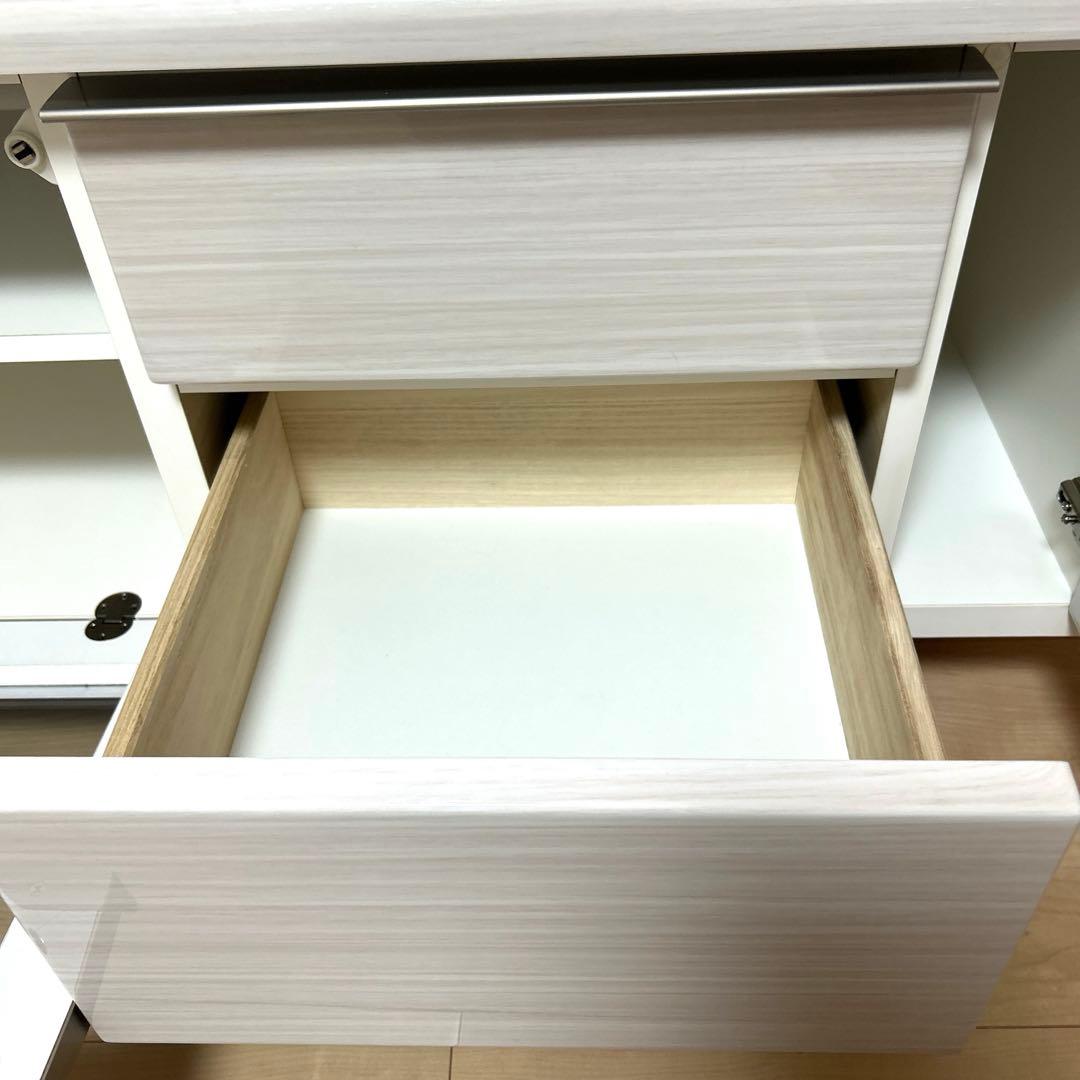 【美品】 ニトリ　テレビ台　ローボード ポスティア　125 WH 白　ホワイト