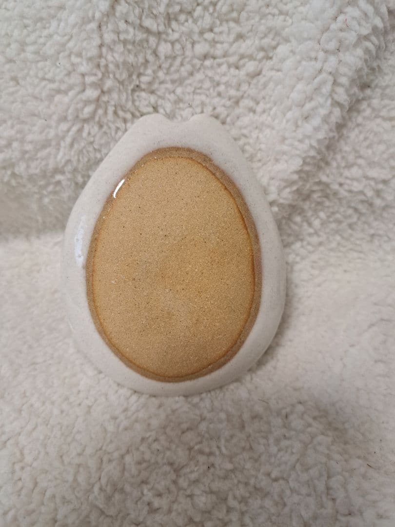 ゆずりは工房　猫皿　中　ネコ皿