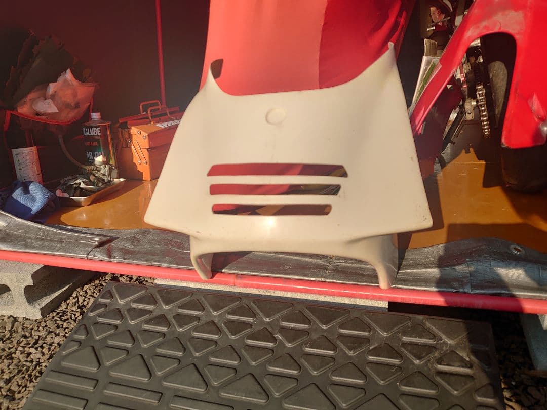 TZM50 社外FRPアッパーカウル