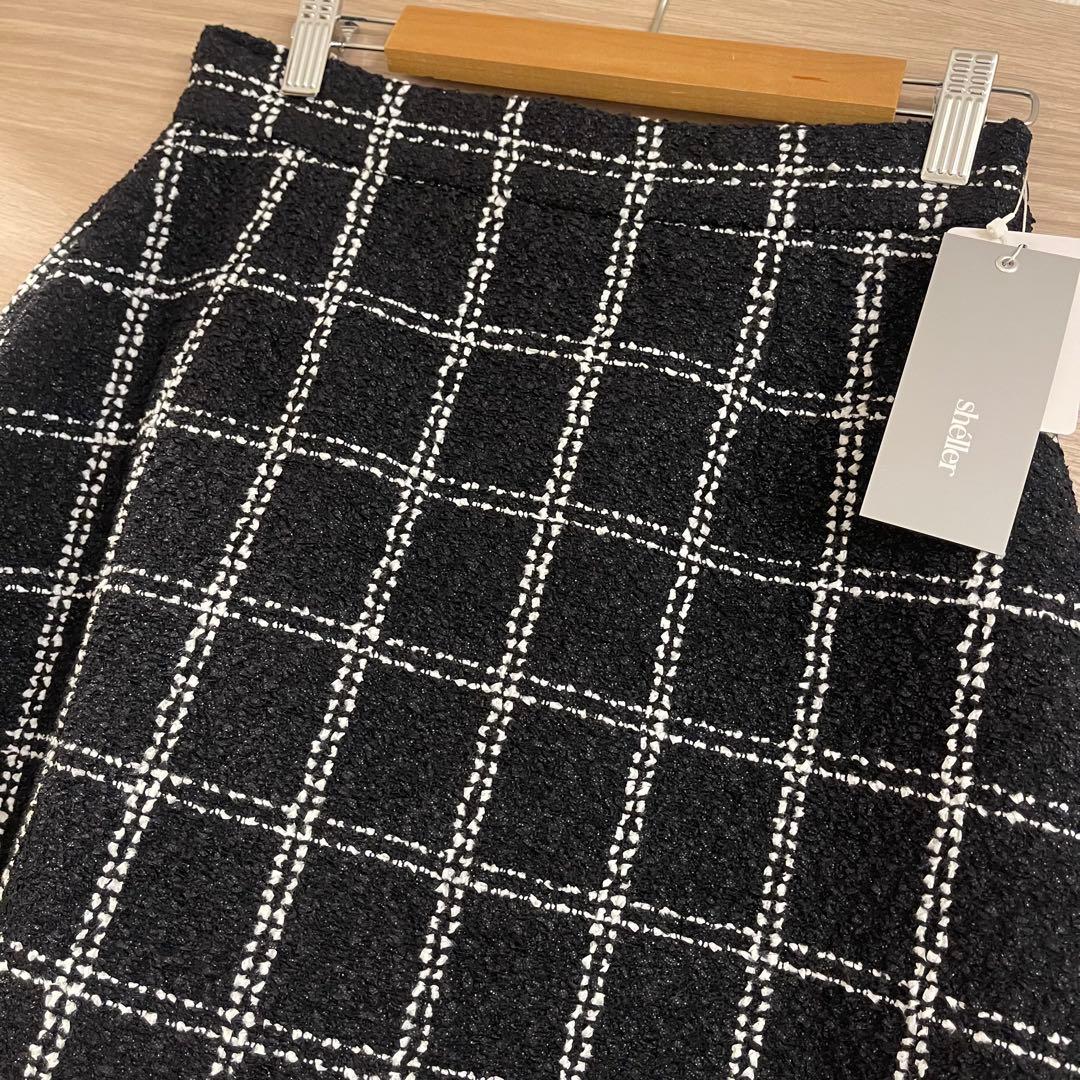 みゆ【新品】sheller シェリエ　ツイード　スカート　キュロット