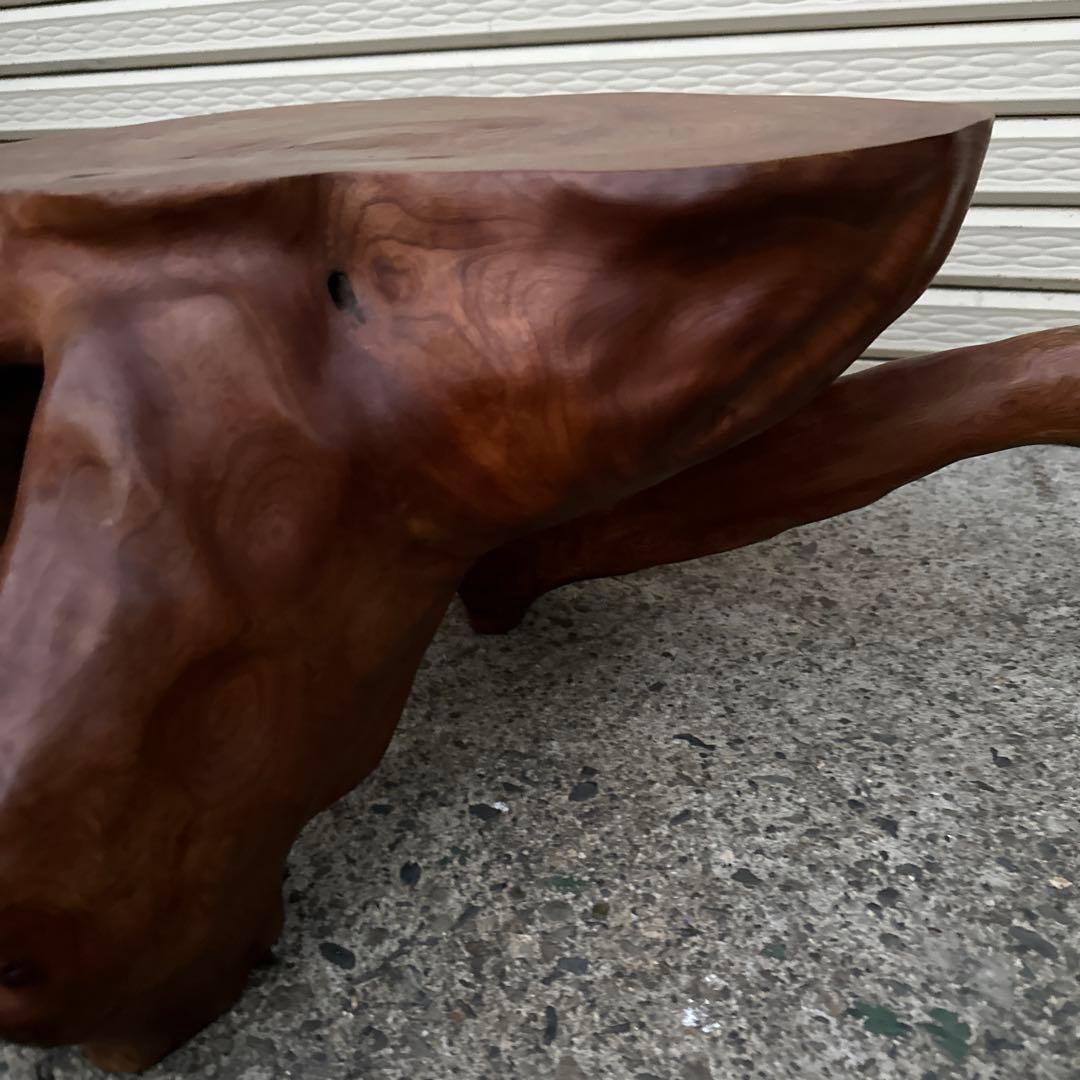 瞬間的お値下げ❣️無垢材 自然形状 木の花台