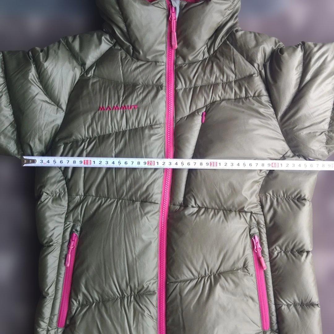 MAMMUT ダウンジャケット フード付き (レディースM)