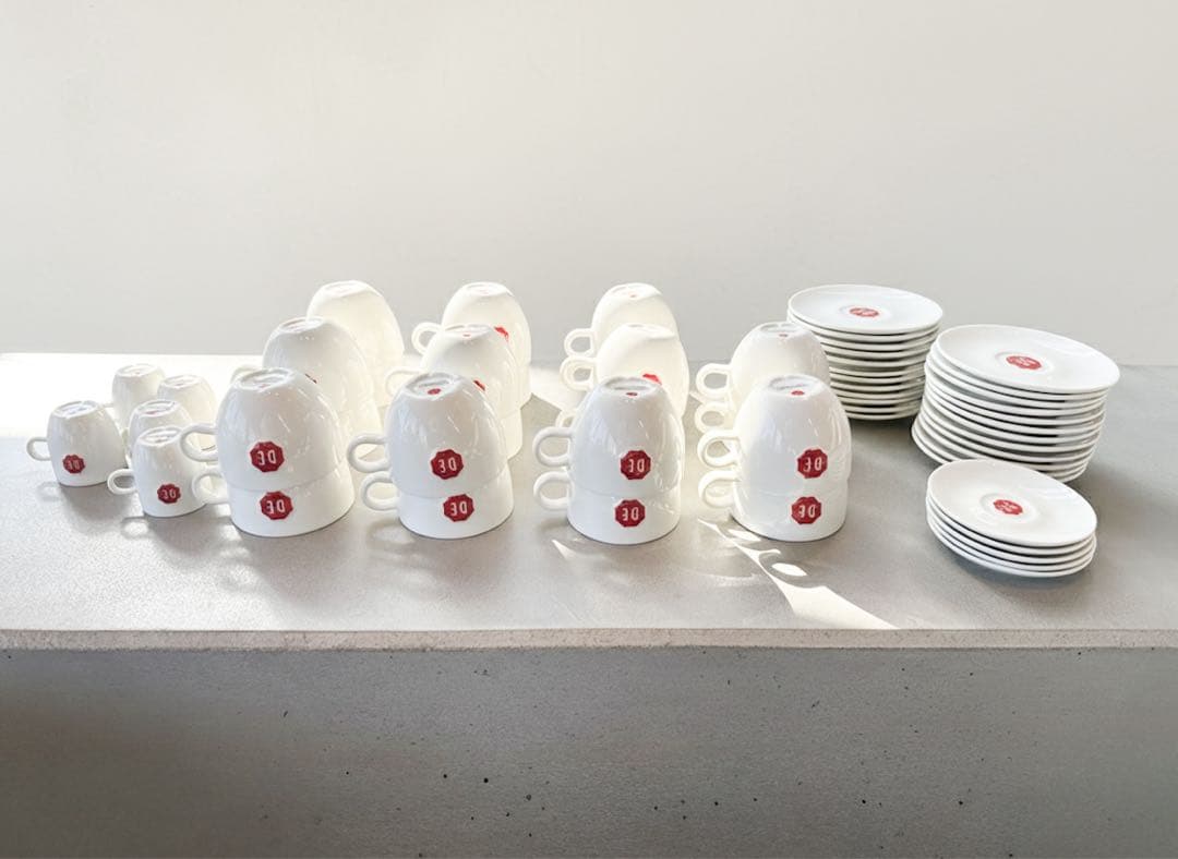 ダウエグバーツ DE オリジナル カップ ソーサー セット 業務用 中古