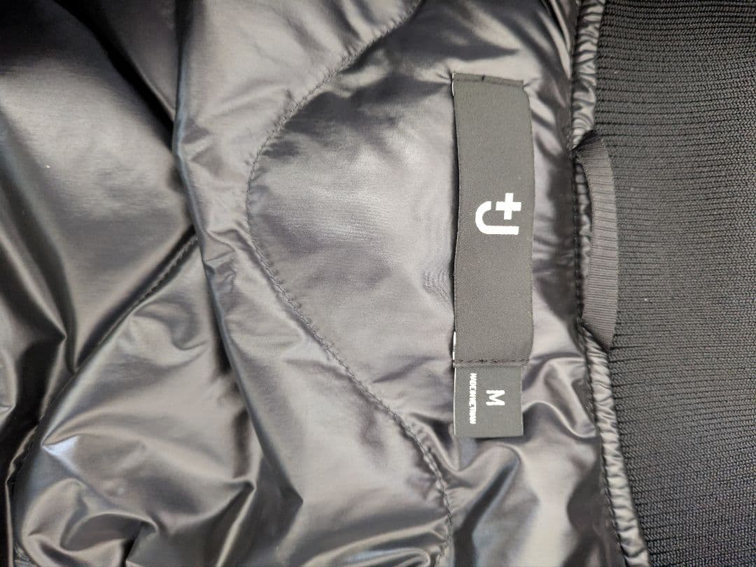 新品　UNIQLO＋J MA-1 Mサイズ　ブラック