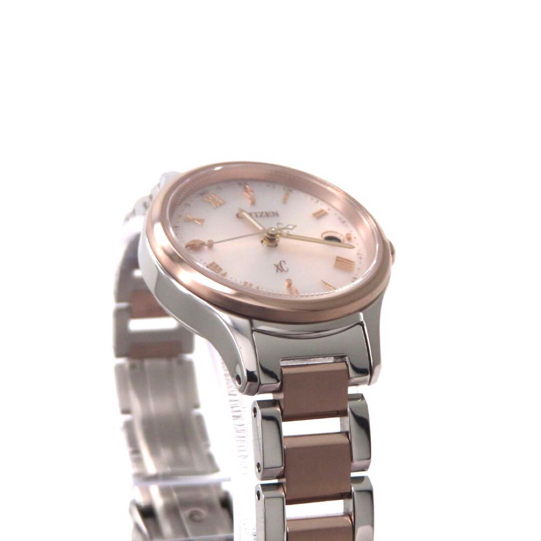 ☆新品同様 ES9496 64W クロスシー 電波ソーラー シチズン 時計