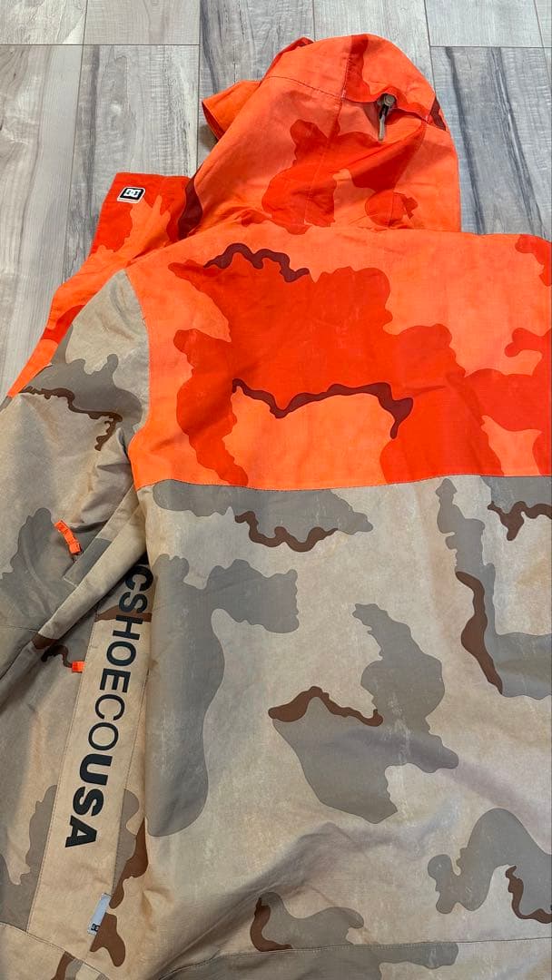 DC カモフラージュ オレンジ パンツS