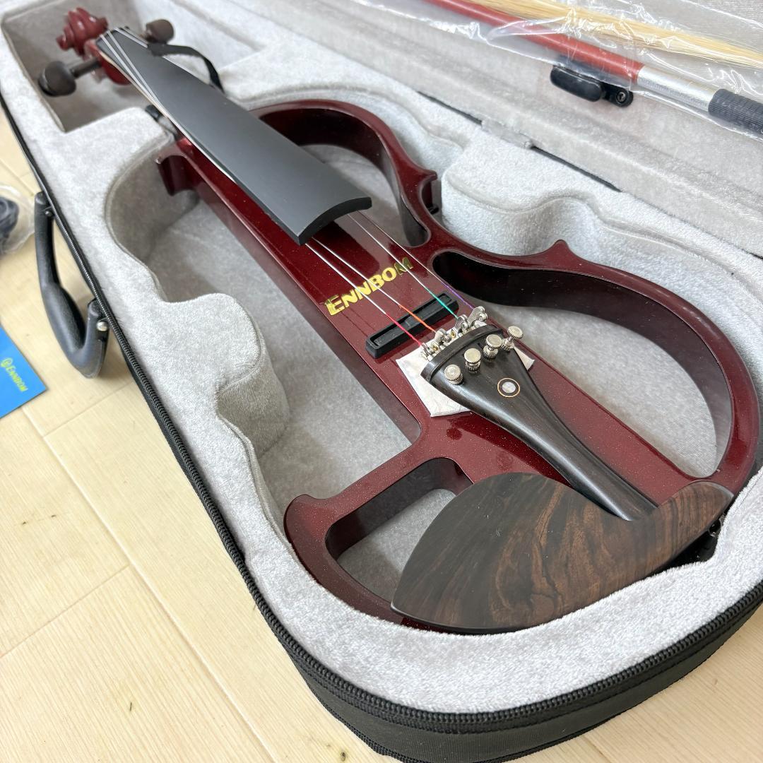 【未使用品】ENNBOM サイレントバイオリン HVPV-30 エレキバイオリン