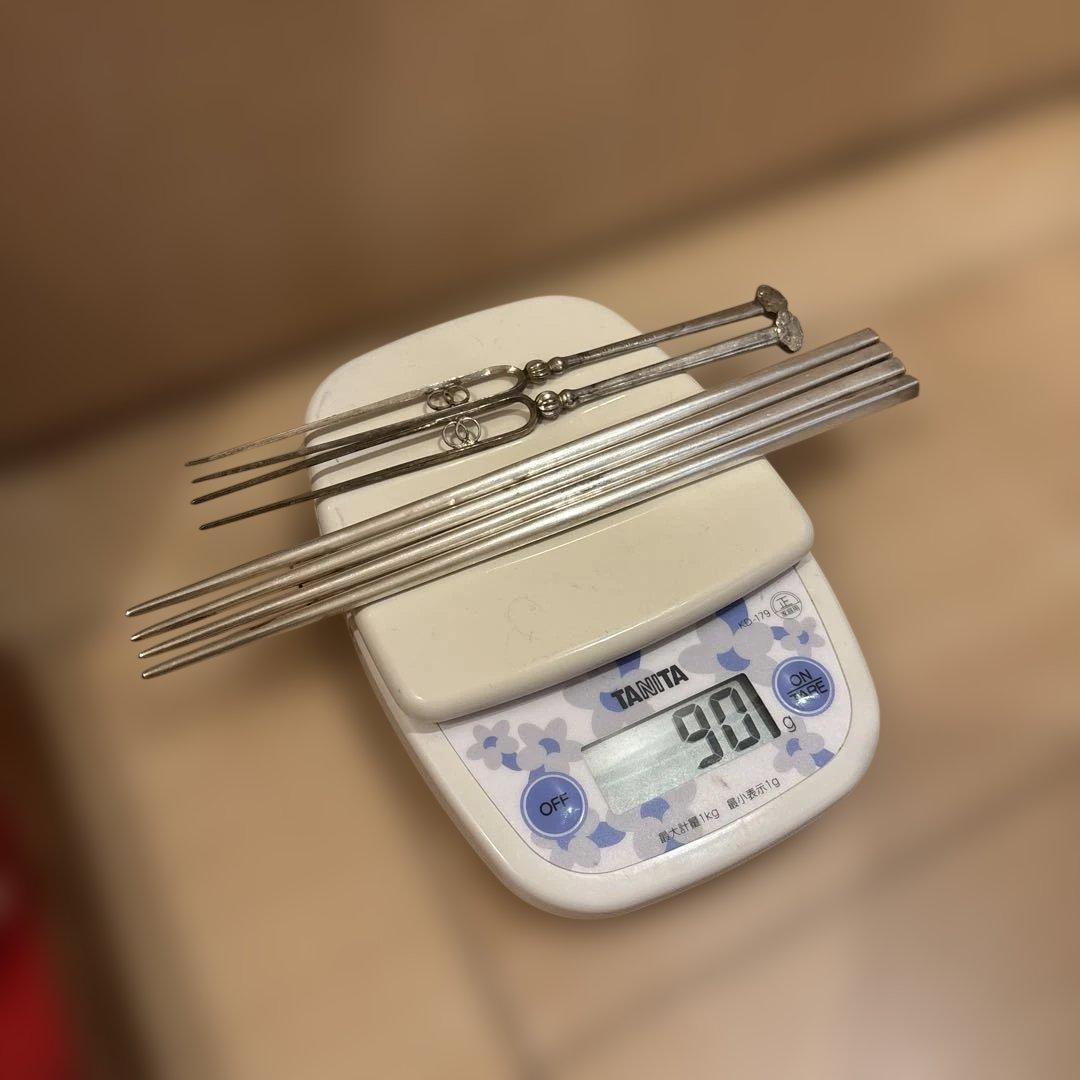 純銀瓶　骨董品セット売り　鉄瓶等