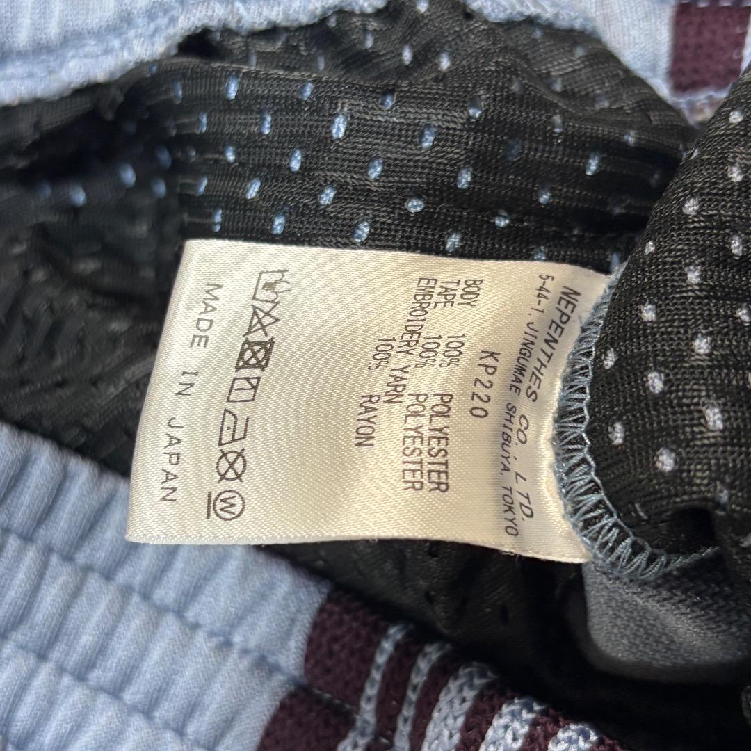 Needles ニードルス トラックパンツ ジャージ ネペンテス サックスブルー