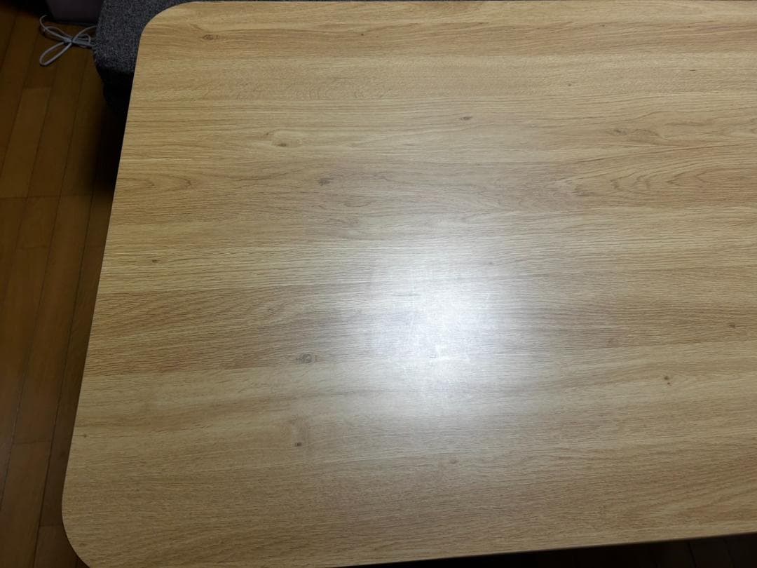 送料込　モダンデコ 昇降テーブル ペダル式 高さ545mm~705mm