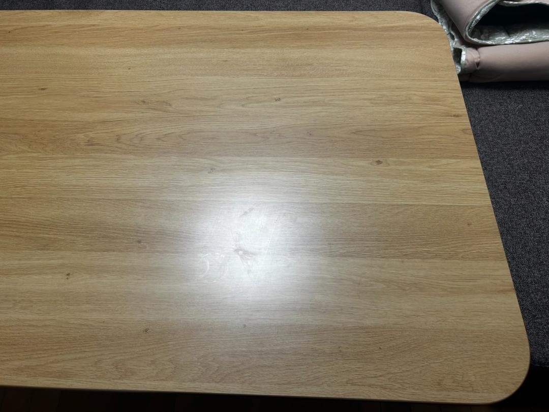 送料込　モダンデコ 昇降テーブル ペダル式 高さ545mm~705mm